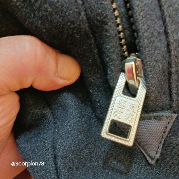 SuperDry Navy Label Merchant/Military Pea Coat Jacket Size Small for Women - Picture 9 of 10